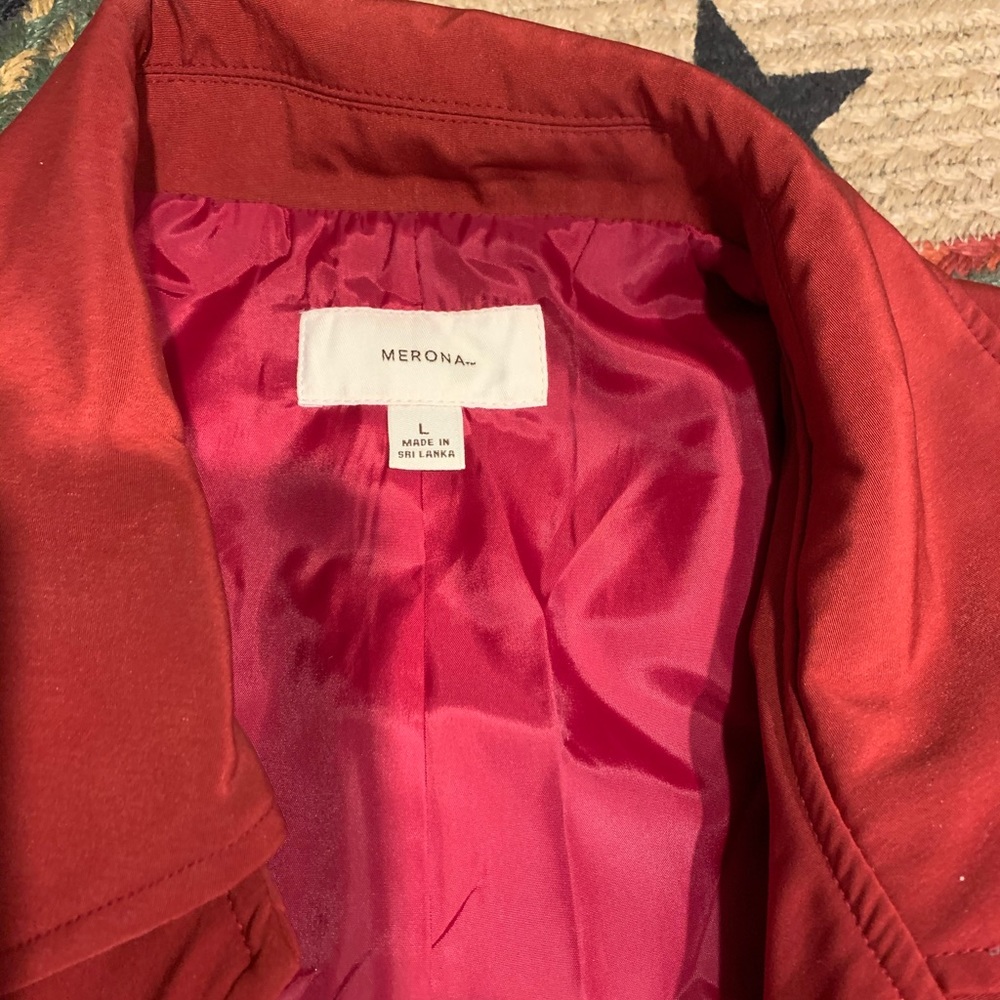 Barely worn super fun red jacket